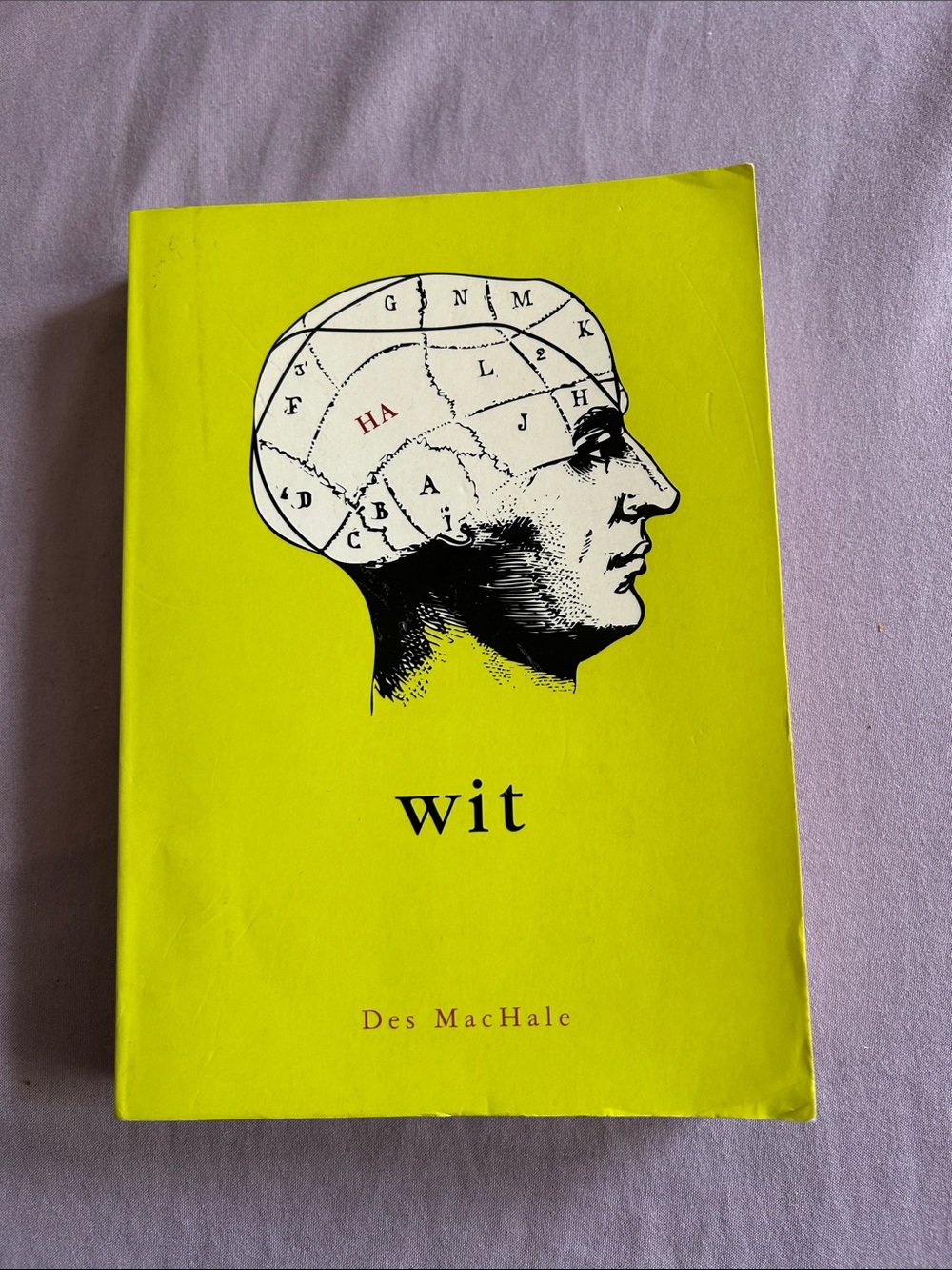 Wit, by Des MacHale, books of quotes and wit from history, novels, philosophy